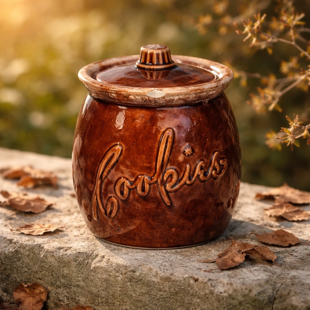 Hull Pottery Cookies Cookie Jar Vintage